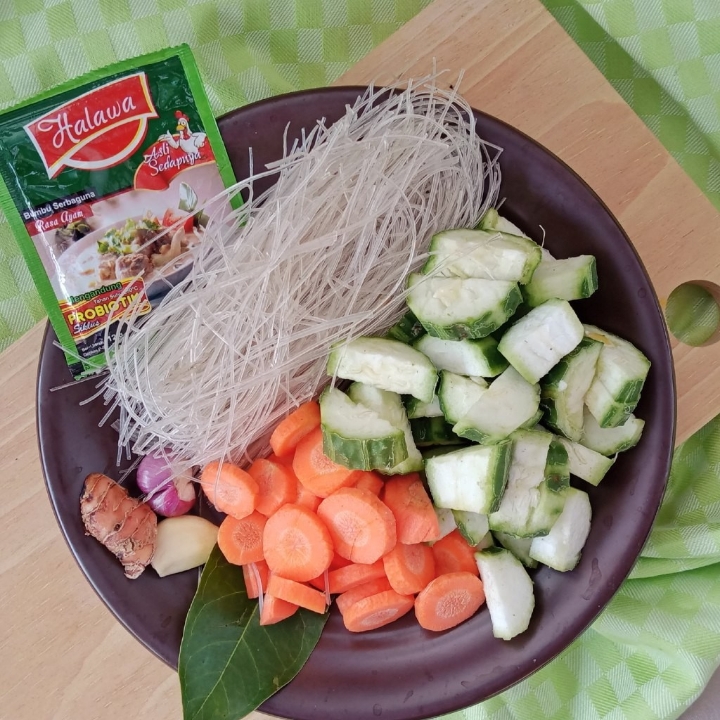 Sayur Bening Mie Putih