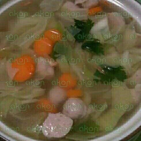 Sayur Sub Bakso And Sosis