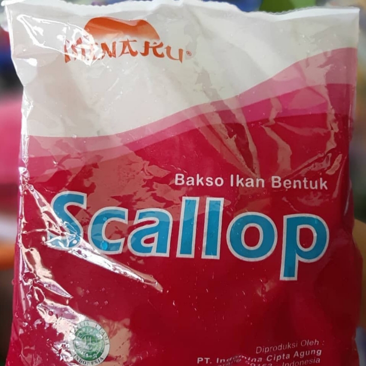 Scallop Ikan - Frozen Food