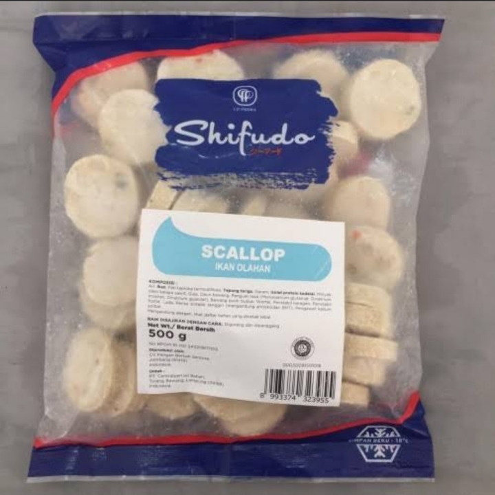 Scallop Shifudo 500 Gram