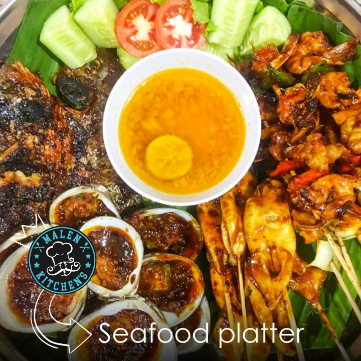 Seafood platter