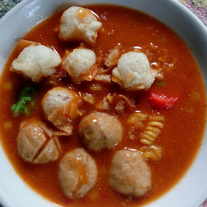 Seblak Bakso Kecil