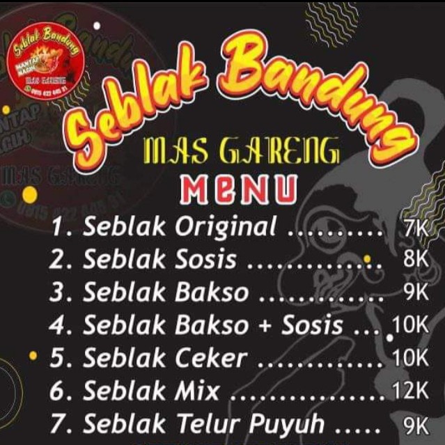 Seblak Bandung Mas Gareng