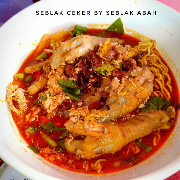 Seblak Ceker Mie Kerupuk