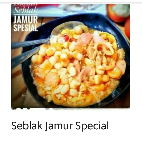 Seblak Jamur Spesial