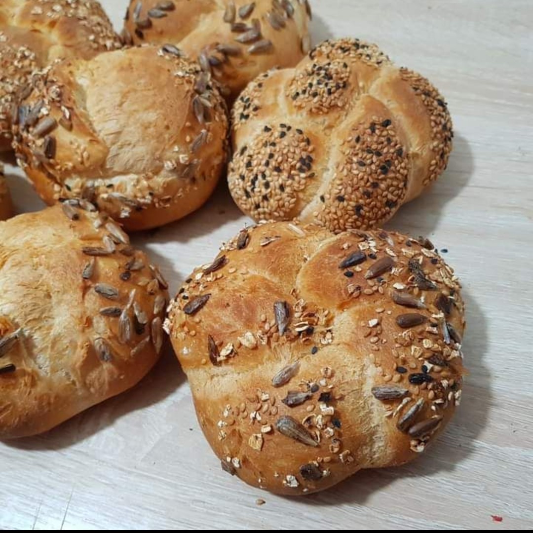 Seeded Sourdough Roll