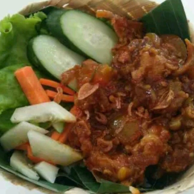 Sega Berkat Ayam Rica Rica