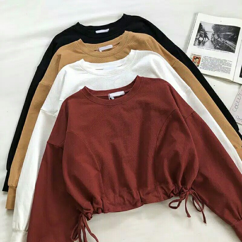 Sega Sweater - atasan wanita - sweater crop - sweater wanita - sweater 2