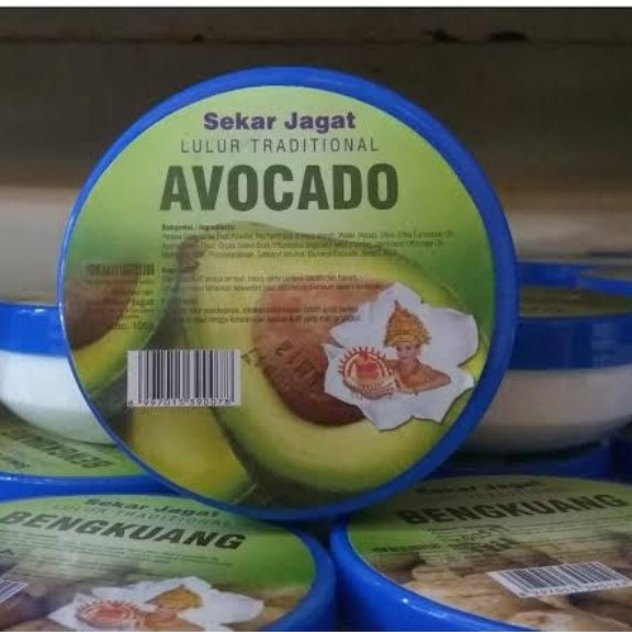 Sekar Jagat Body Scrub Avocado 100 G