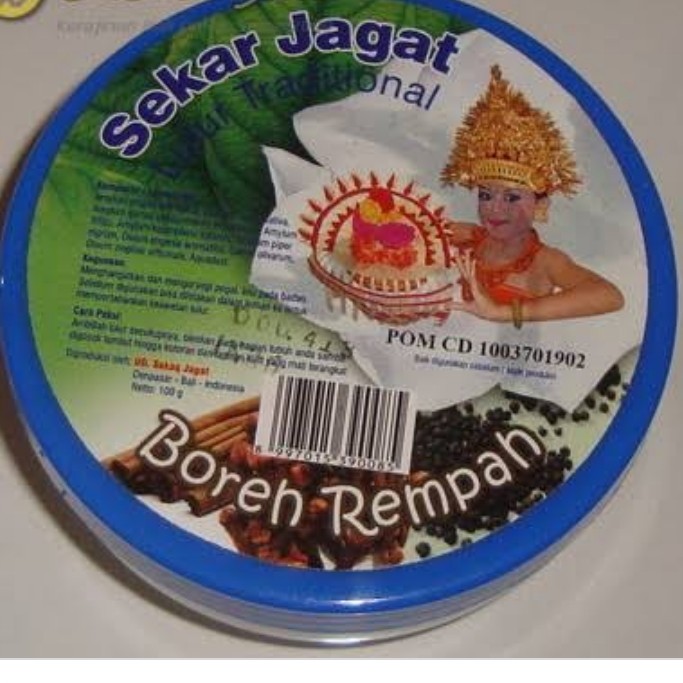 Sekar Jagat Body Scrub Boreh Rempah 100 G