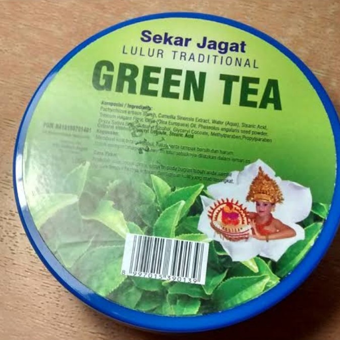 Sekar Jagat Body Scrub Green Tea 100 G