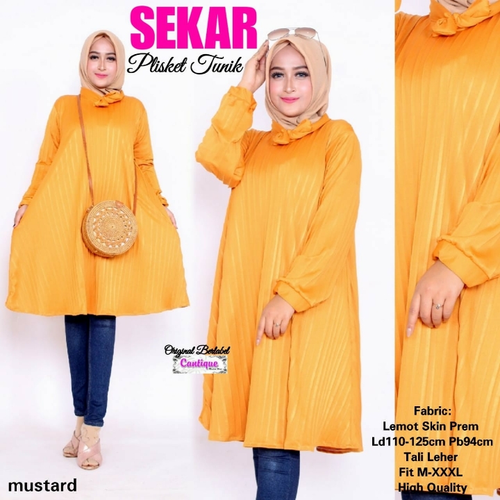 Sekar Plisket Tunik