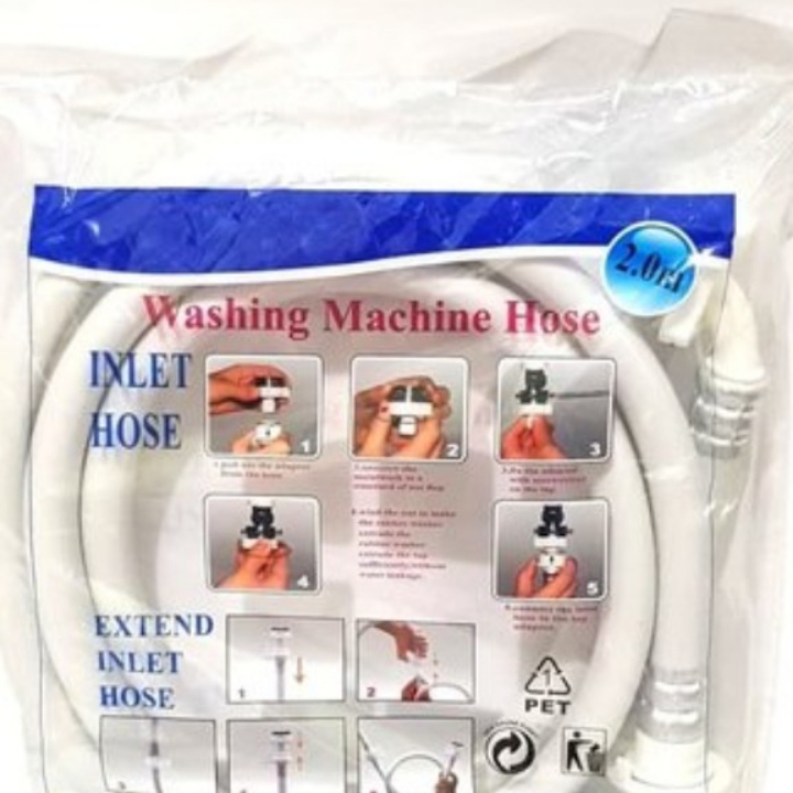 Selang Inlet 2 Meter Mesin Cuci MULTI-Inlet Hose Slang Masuk Air 2M 4