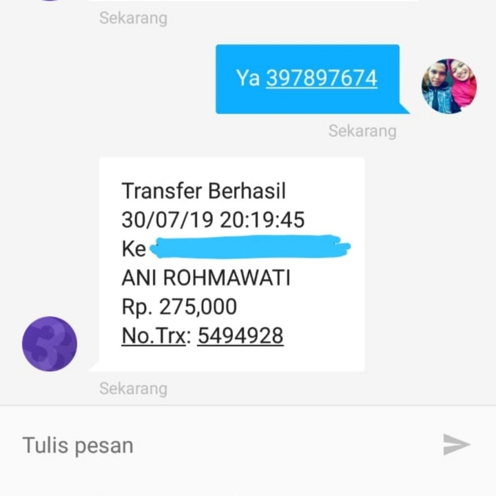 Selasa Tgl 30 July 2019 3