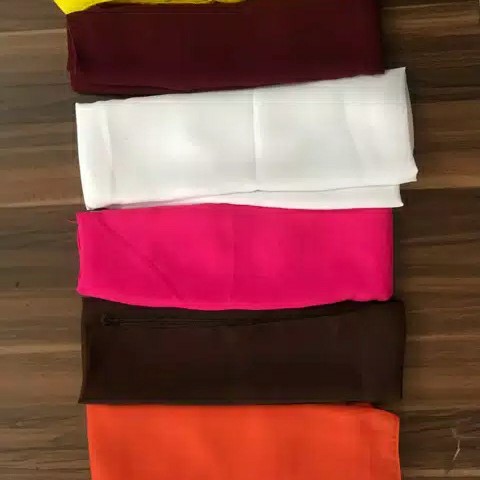 Selendang sifon 2 meter warna cantik  selendang bali 3