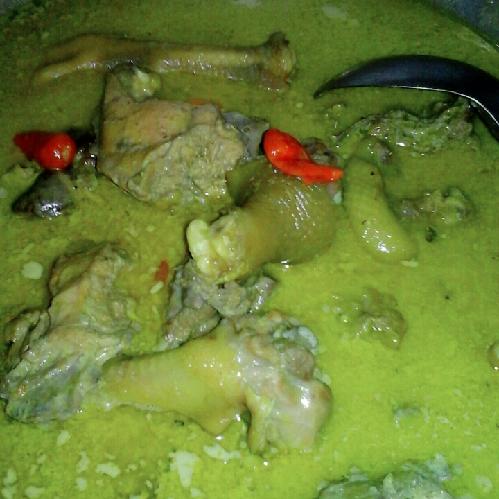 Semur Rica Rica Opor Ayam Kampung