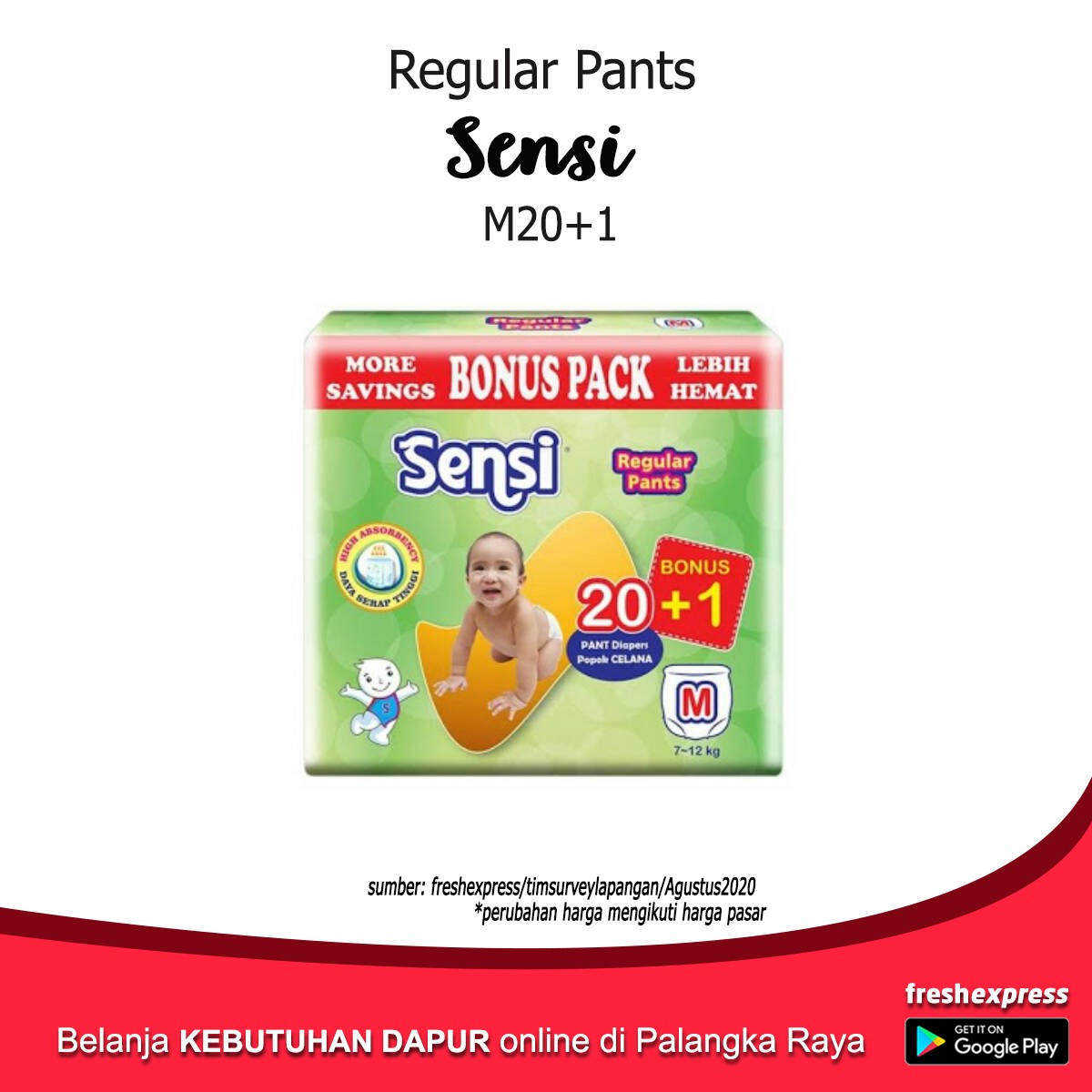 Sensi Reguler Pants M20 Plus 1