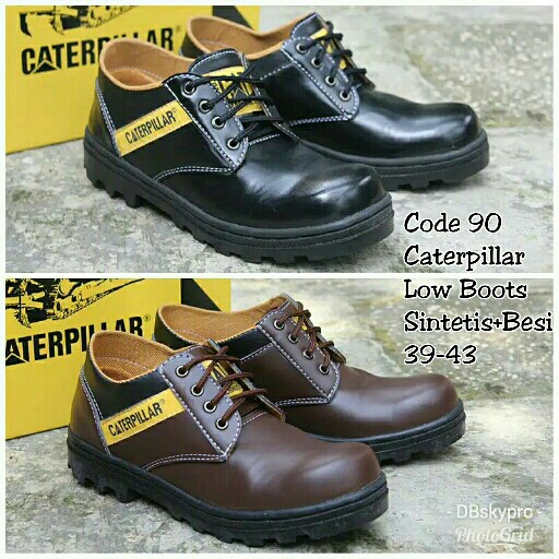 Sepatu Cowo Caterpillar Low Boots