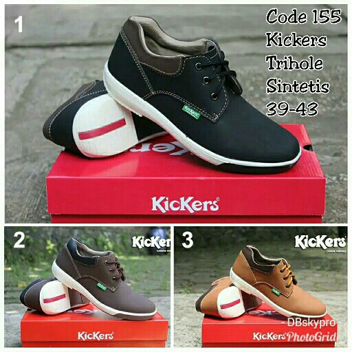 Sepatu Cowo Kickers Trihole