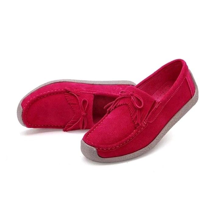 Sepatu Flatshoes GX Merah 3