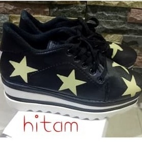 Sepatu Halfboots Bintang Hitam 2