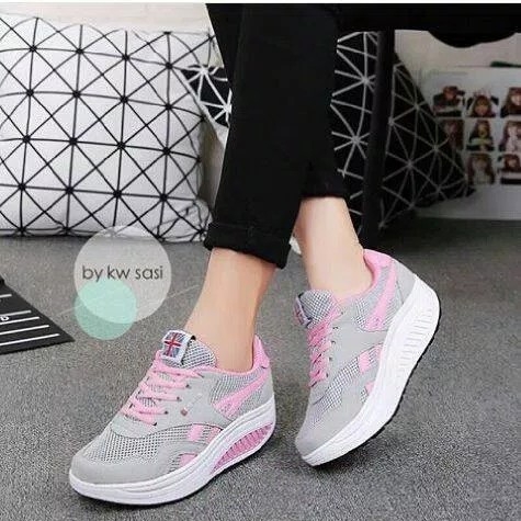 Sepatu Kets Airmax SM1 ABU 