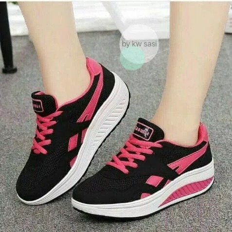 Sepatu Kets Airmax SM1 Pink Fanta