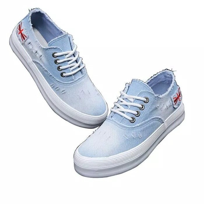 Sepatu Kets Denim Flag UK