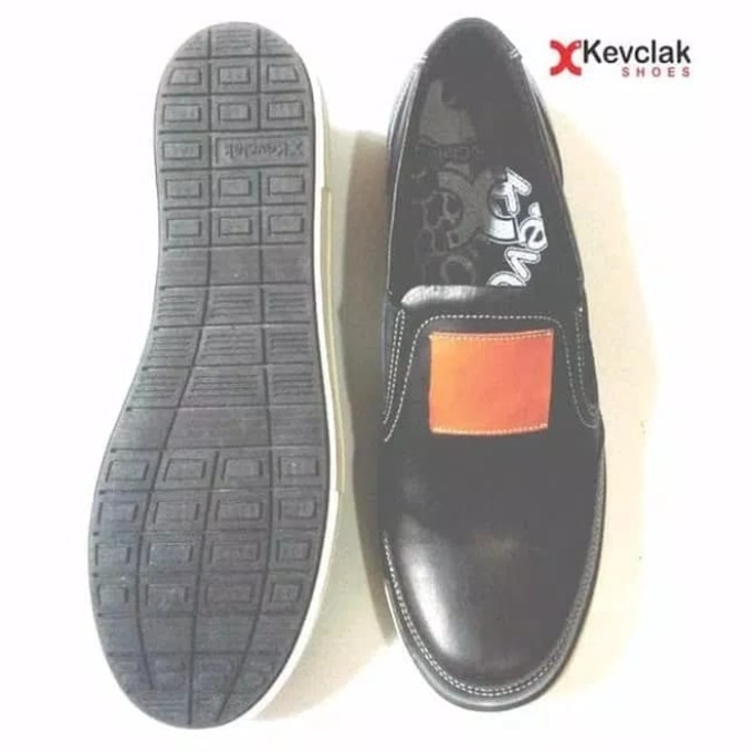 Sepatu Kulit Asli Jaguar Black 2