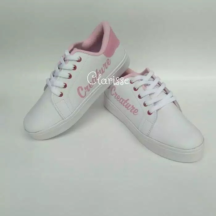 Sepatu Pink Putih