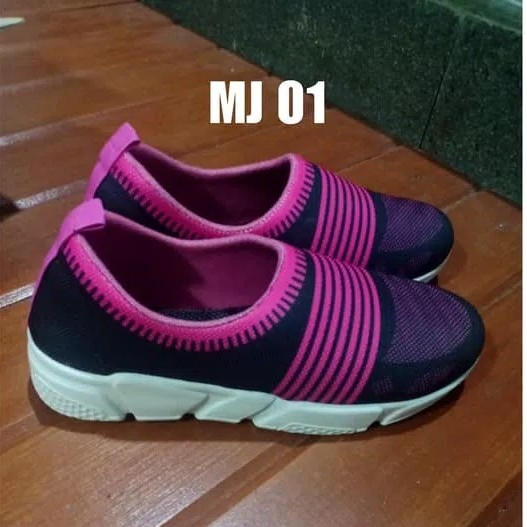 Sepatu Slip 9n MJ1 Blaster Fuchsia