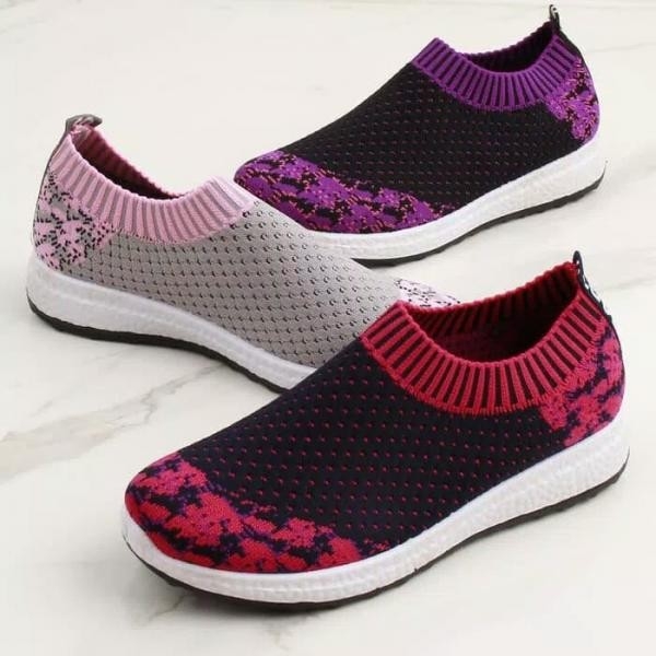 Sepatu Slip On MJ7 Fuchsia 2