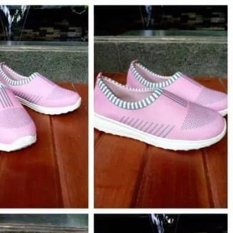 Sepatu Slip On MJ8 Pink 2