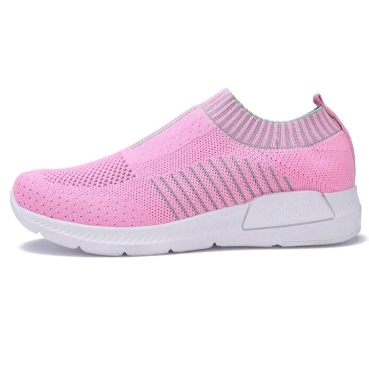 Sepatu Slip On MJ8 Pink 3