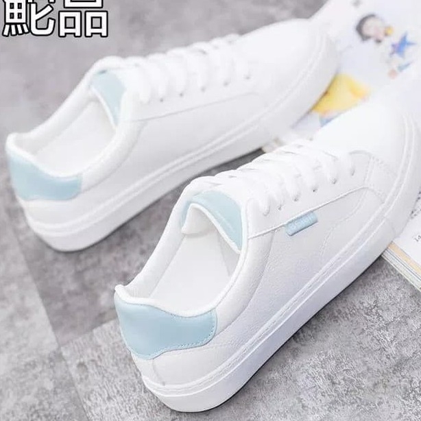 Sepatu Sneakers Beir - List Biru 2