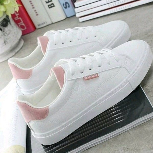 Sepatu Sneakers Beir - List Pink 2