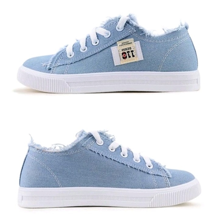 Sepatu Sneakers Denim 011 Biru 2