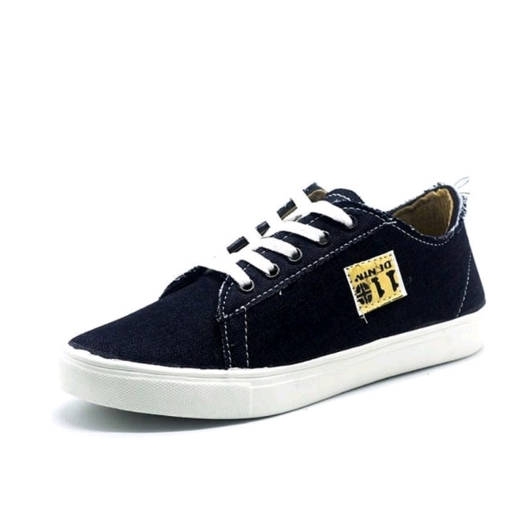 Sepatu Sneakers Denim 011 Hitam 2