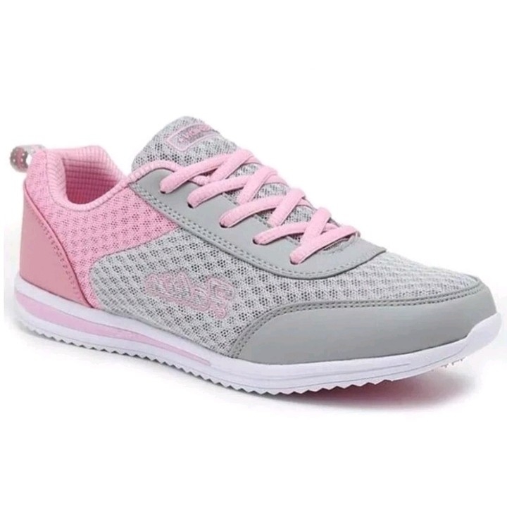 Sepatu Sneakers FH Joyce Abu Pink