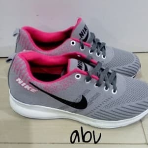 Sepatu Wanita Nike Jogging SW - Abu 2