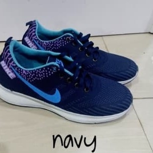 Sepatu Wanita Nike Jogging SW - Navy 2