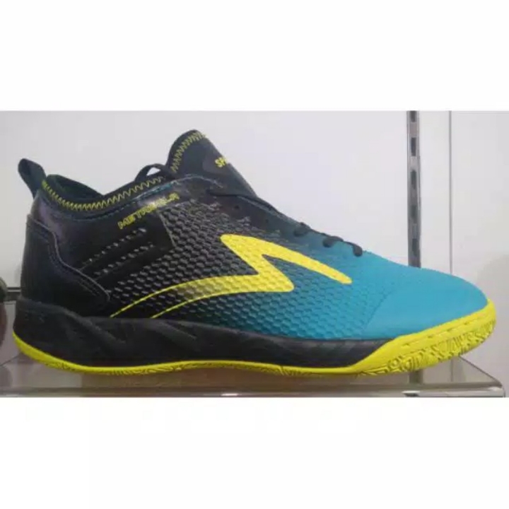 Sepatu futsal specs metasala musketeer black tosca