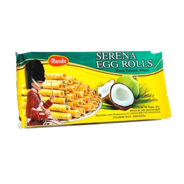 Serena Egg Roll Rasa Kelapa Wijen 60g