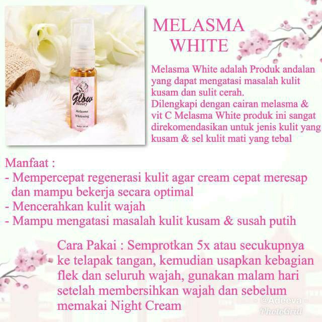 Serum whitening melasma whitening