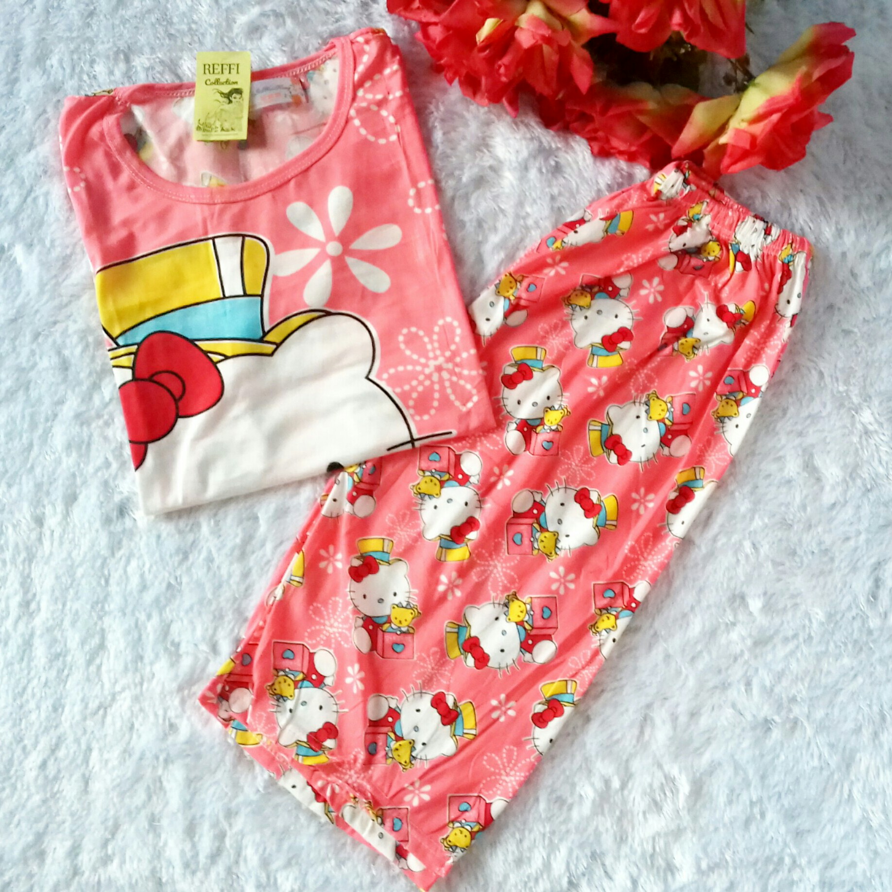 Set Baju Tidur Dewasa Beby Dino 3