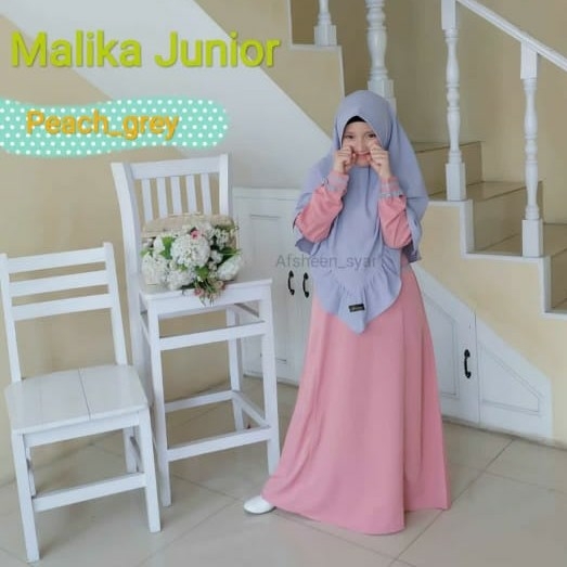 Baju Anak Set Gamis Malika Junior 2