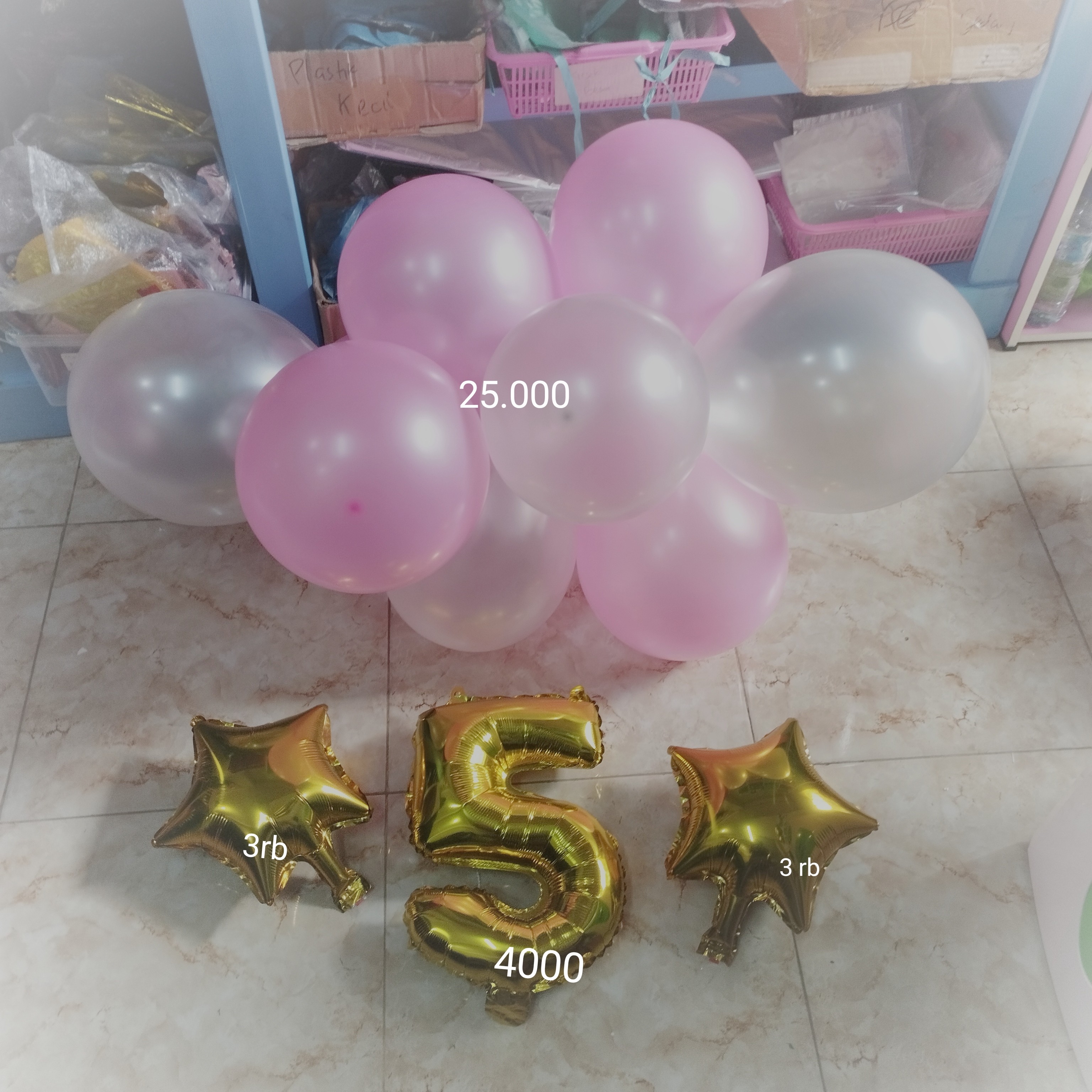 Set Garland Super Simple 10 Balon