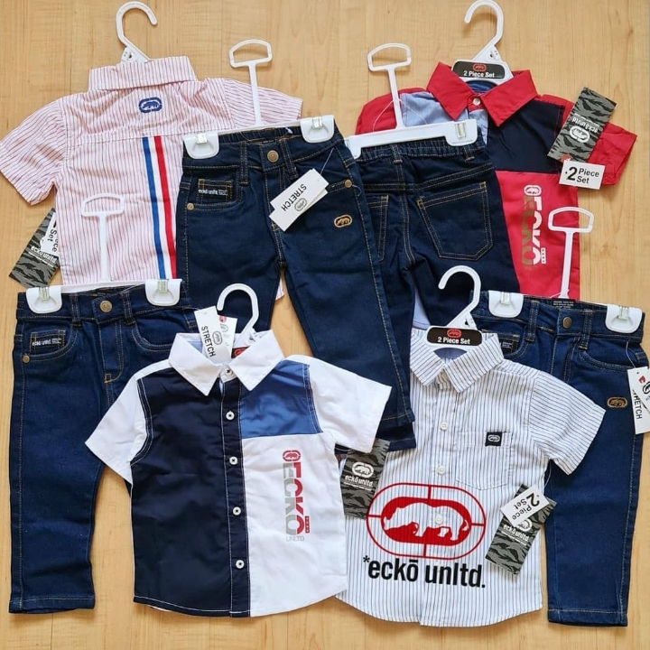 Set Kemeja Anak Cwo