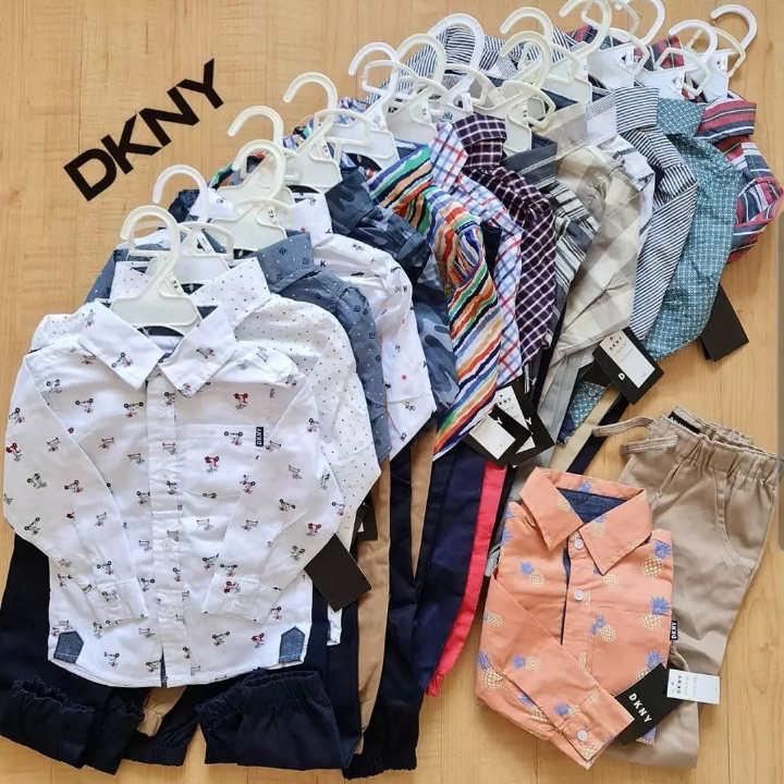 Set Kemeja DKNY 1-4y