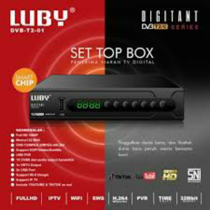 Set Top Box Tv Digital LUBY